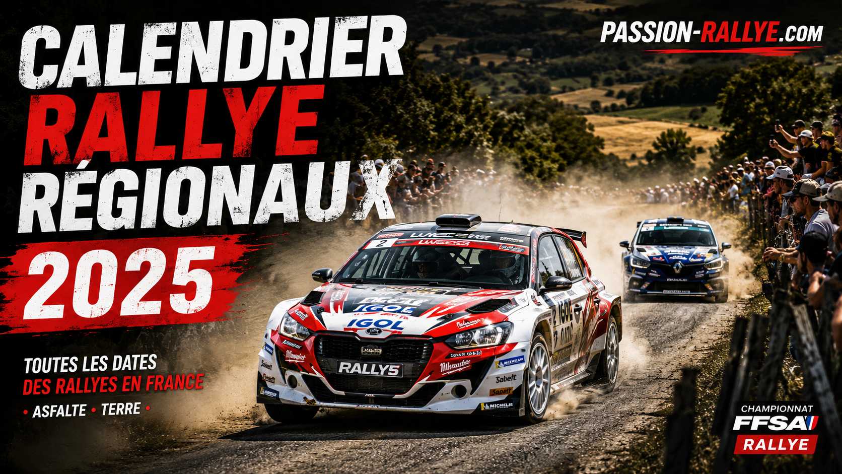 Calendrier Rallye Régionaux 2025 : Dates et Épreuves en France