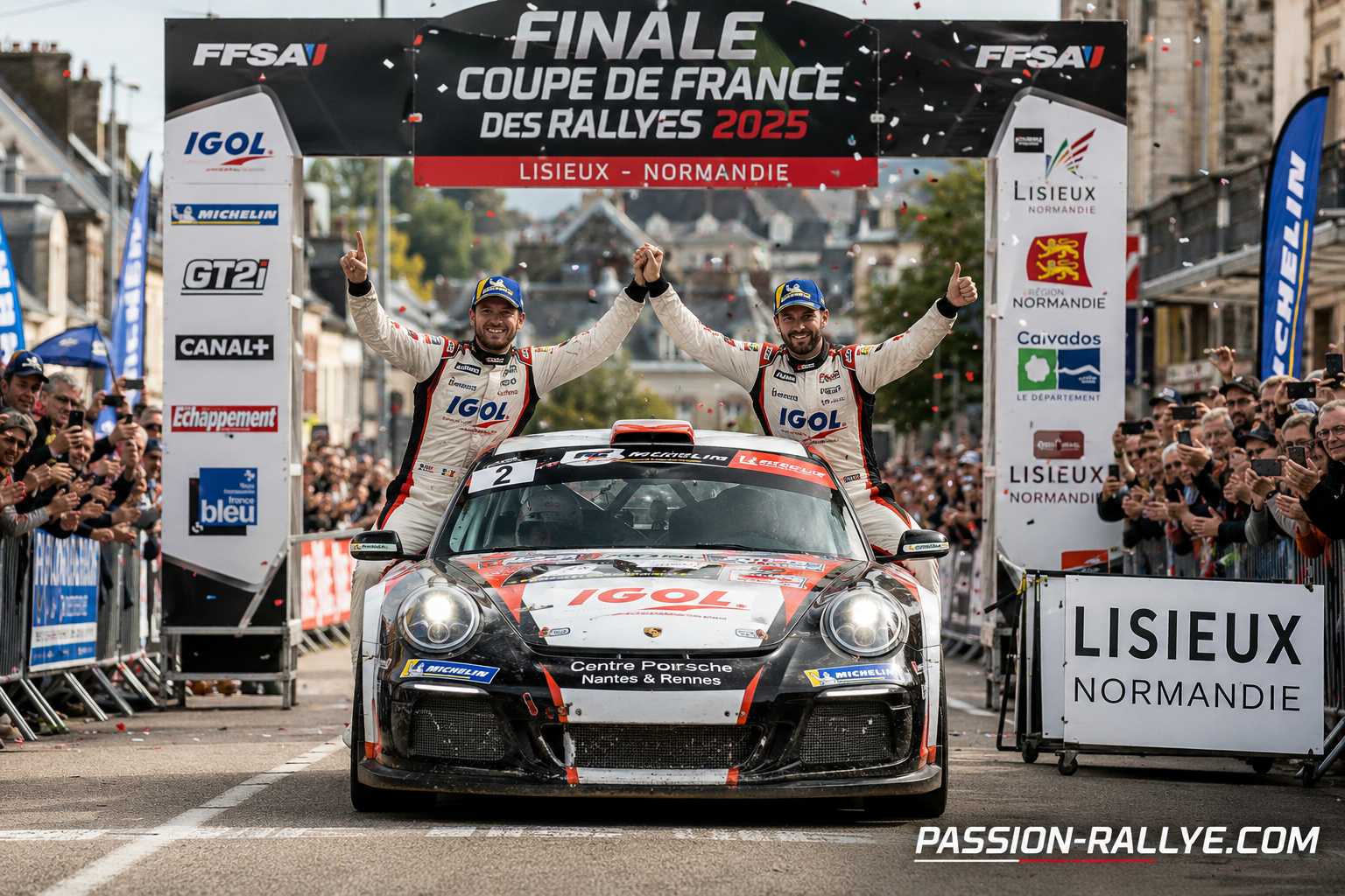 Finale des Rallyes 2025 : Cosson et Millet Sacrés à Lisieux